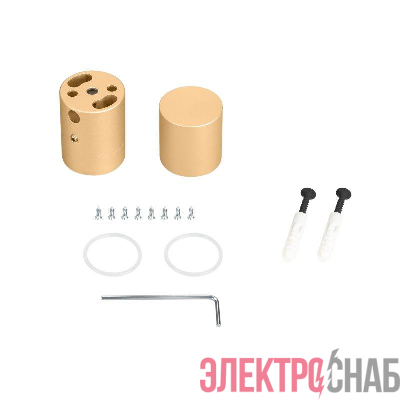 Крепление MOONLIGHT-VT-CEILING-D25 Gold металл (комплект) Arlight 048399