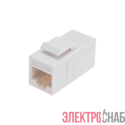 Адаптер проходной Keystone Jack RJ-45(8P8C) UTP кат.6 PRO Rexant 02-0108