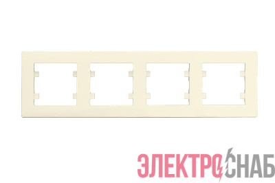 Рамка 4-м Karea RIZZ крем Makel 88010704