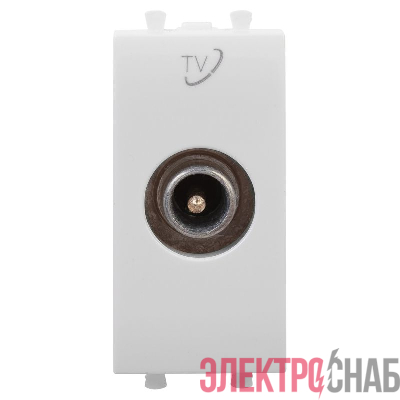 Розетка телевизионная проходная TV 1мод. Avanti "Белое облако" 16А DKC 4400511