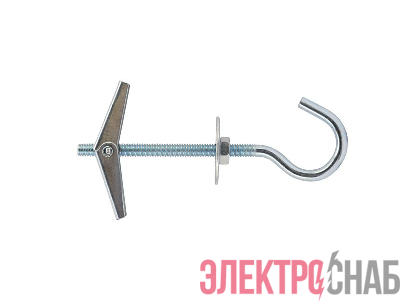 Анкер складной пружинный с крюком М6 (пакет) Tech-Krep/Zitar 103900