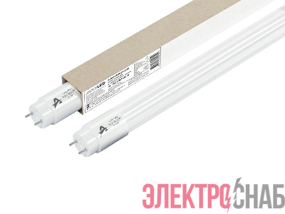 Лампа светодиодная AL T8-15-865-600-M 15Вт матов. 6500К холод. бел. G13 600мм РФ AVANLED 11106657