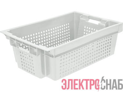 Ящик 600х400х200 мороз. усиленный  натуральный 102-У 102-У