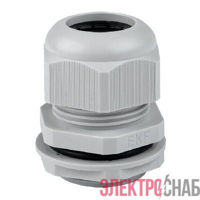 Сальник PG29 d18-25мм (d отверст. 37мм) IP54 IP54 (уп.2шт) PROxima EKF plc-pg-29-2-r