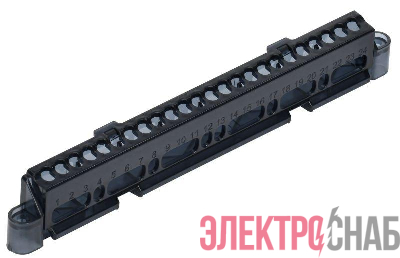 Суппорт для шин в корп. (ширина 8 мод.) TEKFOR IEK TF-KP00D-S-08