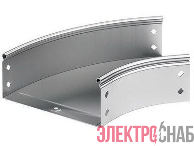 Угол для лотка горизонтальный 45град. 300х80 CPO 45 в компл. с крепежн. элемент. DKC 36085K