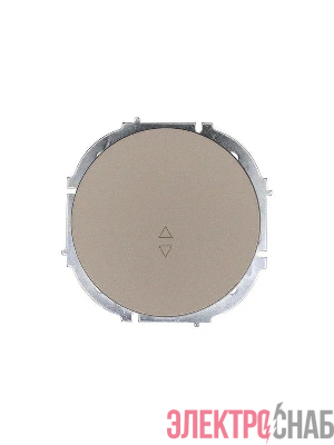 Выключатель проходной 1-кл. СП OSEN 10А IP20 механизм титан LEZARD 743-3788-105