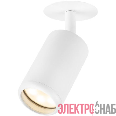Светильник KL106 MR16 GU5.3 встраив. алюм. WH бел. матов. ЭРА Б0061540
