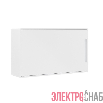 Щиток настенный FRAME 18мод. с бел. дверцей с 2 шинами PEN на 8 и 10 отверст. бел. DKC F18W1WW