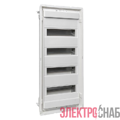 Основание силового щита Nova с DIN-рейками 48мод. IP41 PROxima EKF nv-pbase-48