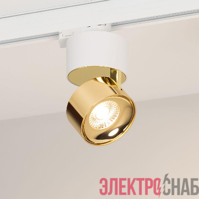 Светильник SP-PLURIO-TRACK-4TR-R77-9W Day4000 WH-BRS 36 deg 230В 9Вт 4000К IP20 метал. Arlight 038100