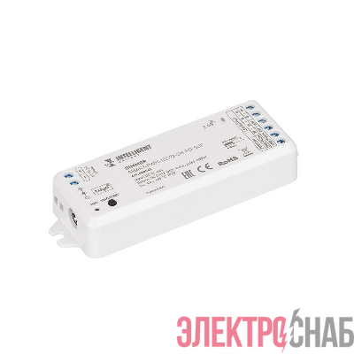 Диммер SMART-PWM-102-72-SH-PD-SUF 12-36В 2х5А TUYA BLE 2.4G IP20 пластик INTELLIGENT ARLIGHT 038545