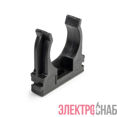 Держатель для труб (клипса) d32 черн. Fortisflex 91053