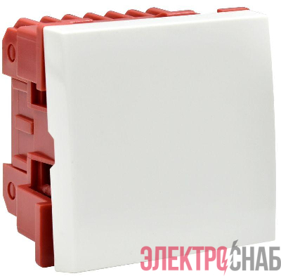 Переключатель проходной 1-кл. 2мод. СП 10А IP20 ВК4-21-00-П бел. PRIMER IEK CKK-40D-PO2-K01