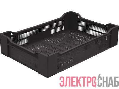 Ящик 600х400х135  чёрный 119 119