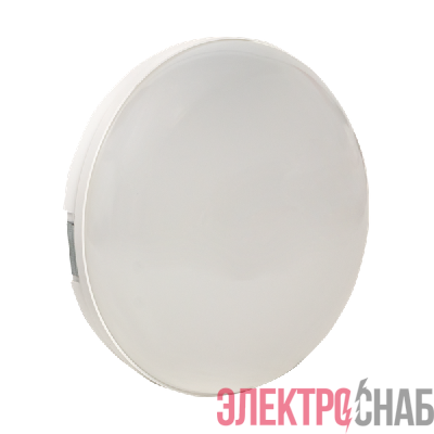 Светильник светодиодный ЖКХ ДПО-2800 12Вт 6500K IP65 круг с оптико-акустическим датчиком движения LUMA EKF BKL-2800DA-R-12-6500