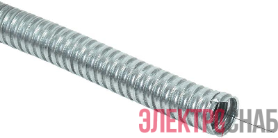 Металлорукав Р3-ЦХ-22 d22мм с протяжкой ELASTA (уп.50м) IEK CMP18-022-K00-050