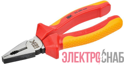 Пассатижи диэлектрические 180мм K3 ARMA2L 3 IEK A2L3-PL20-K3-180