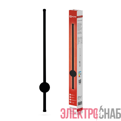 Светильник светодиодный ESTETIKA ART-80B-40BL 15Вт 4000К 1050лм 230В 800х60х98 черн. IN HOME 4690612054421
