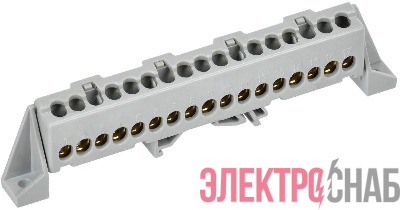 Шина L "фаза" в комб. изол. "Стойка" 6х9-17-Ср TEKFOR IEK TF-NN10-17-DP-K03