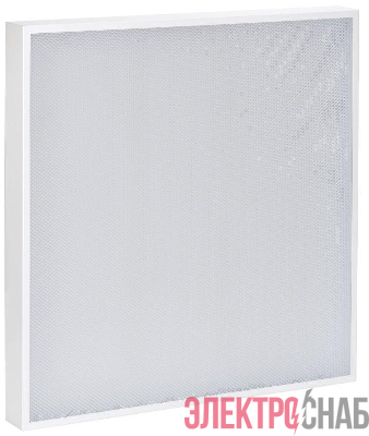 Светильник светодиодный ДВО 1001 PRO 30Вт 5000К IP40 панель призма IEK LTP-DVO0-1001-30-50-K01