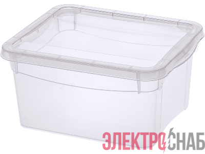 Ящик 190Х157Х90 мм 2л "Кристал"  прозрачный crystal 2 crystal 2