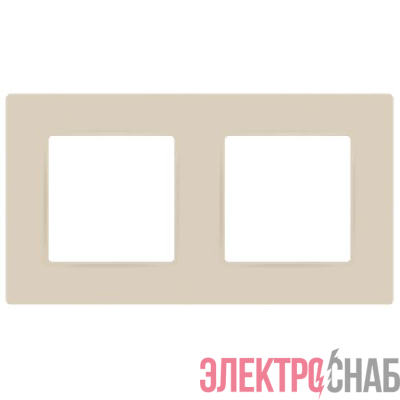 Рамка 2-м 12-5202-02 Классик сл. кость Эра Б0067690