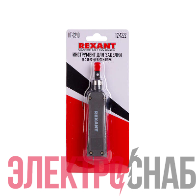 Инструмент для заделки и обрезки витой пары 110 (ht-3240) Rexant 12-4222