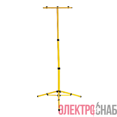 Стойка 1,6 м желтая, двухместная STD-0001-160
