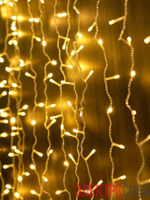 Гирлянда &quot;Занавес-водопад&quot; LDCL300C-WW 300 теплых бел. светодиодов 1.5х2.2м внутр. SHLights 4690601047380