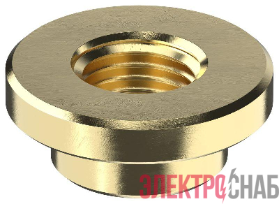 Гайка стальная круглая М6 IEK YIS40D-GS-06