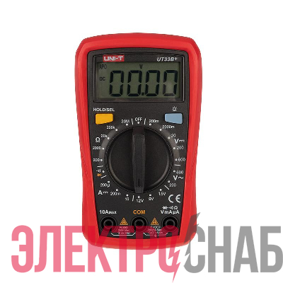 Мультиметр портативный UT33B+ с тестом батареек UNI-T 13-0056