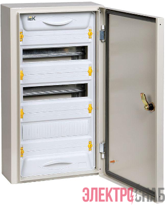 Корпус металлический ЩРн-36з-1 IP54 "UNIVERSAL" ИЭК MKM11-N-36-54-Z-U