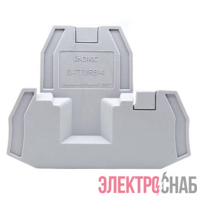 Изолятор торцевой для клеммы TTURB-4 DKC D-TTURB-4