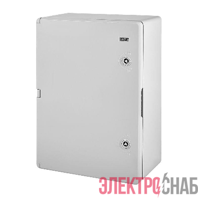 Корпус ЩМПп 500х350х190 УХЛ1 IP65 с монтажн. панелью ABS пластик. Rexant 11-0405