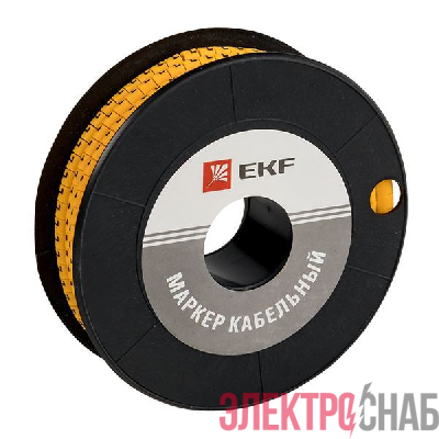 Маркер каб. 1.5кв.мм &quot;L&quot; (ЕС-0) (уп.1000шт) PROxima EKF plc-KM-1.5-L