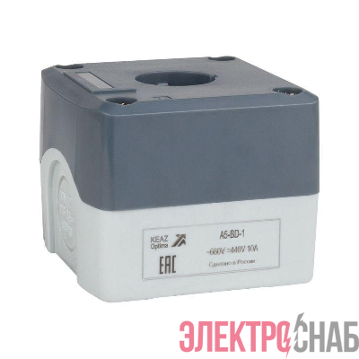 Корпус кнопочного поста OptiSignal D22 A5-BD-1 1 отв XALD01 КЭАЗ 338518