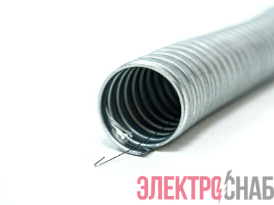 Металлорукав в ПВХ изоляции Р3-ЦХ 38 с протяжкой (уп.20м) ГОФРОМАТИК zeta42459