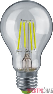 Лампа светодиодная 95 135 NLL-F-A60-5-230-G-E27 для гирлянд БелтЛайт зел. NAVIGATOR 95135