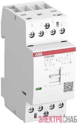 EN25-40N-06 Контактор модульный с ручным управлением (25А АС-1, 4НО), катушка 23 1SAE232111R0640