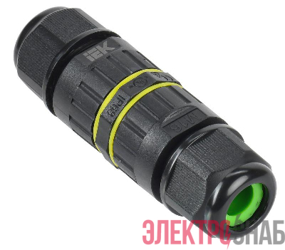 Коннектор кабельный герметичный WTP-302 3 PIN IP68 IEK UWC20-I-D175-3-68