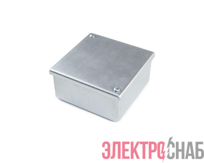 Коробка распределительная стальная 100х100х50 IP40 ГОФРОМАТИК zeta30320
