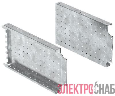 Панель монтажная бок. перфорированная 200х400 (уп.2шт) FORMAT IEK FO-00-MPSP-020-040