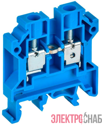 Колодка клеммная CTS ARMAFIX 6кв.мм син. IEK YCT10-00-K07-006