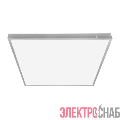 Светильник светодиодный PPL 595/U-E1 OPAL 40Вт 4000К IP40 Ra90 с БАП 1час (кнопка "тест") ДВО/ДПО универсальный панель равномерная засветка Pro+ JazzWay 5050105