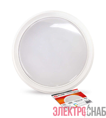 Светильник светодиодный СПБ-2-КРУГ 24Вт 4000К 1700лм 230В 310мм бел. IN HOME 4690612020662
