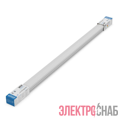 Светильник светодиодный Universal 36Вт 6500К IP65 3600лм 1205х60х56мм матов. с БАП 90мин GAUSS 843425336A