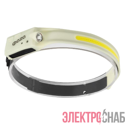 Фонарь аккумуляторный налобный ФАZА AccuFH3-L3W/L3W-GLOW 3Вт COB+3Вт XPE (5режимов упраление жестами) IP44 ФАZА 5061729