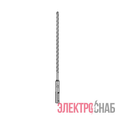 Бур по бетону SDS-Plus SUPER 6х210мм профессиональный цельная крестовая пластина Kranz KR-91-0454