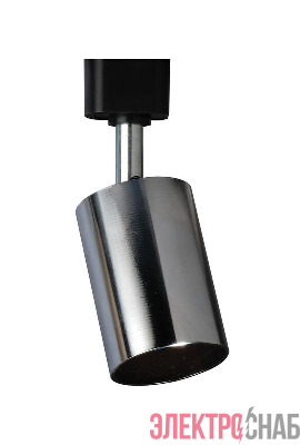 Светильник-прожектор трековый PTR 26 GU10 CH 230V IP20 хром JazzWay 5038035
